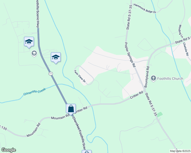 map of restaurants, bars, coffee shops, grocery stores, and more near 442 Twin View Drive in Westminster