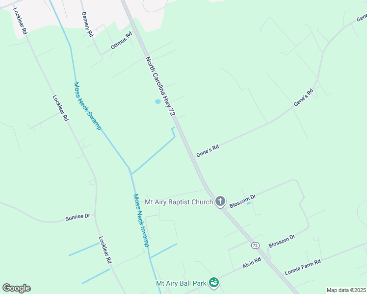 map of restaurants, bars, coffee shops, grocery stores, and more near 7591 North Carolina Highway 72 in Pembroke