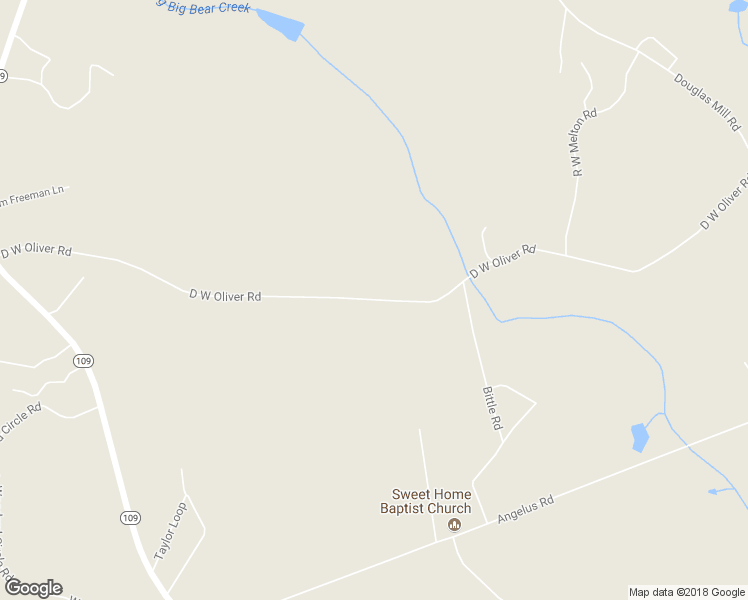 map of restaurants, bars, coffee shops, grocery stores, and more near Dw Oliver Road in Ruby