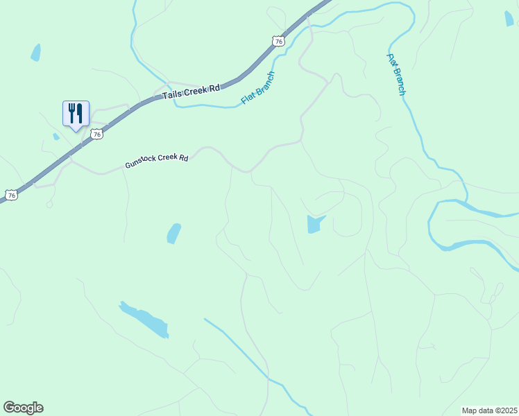 map of restaurants, bars, coffee shops, grocery stores, and more near 100-698 Hummingbird Drive in Ellijay
