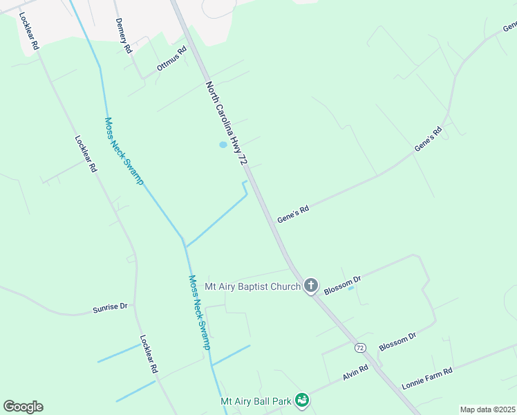 map of restaurants, bars, coffee shops, grocery stores, and more near 7591 North Carolina Highway 72 in Pembroke