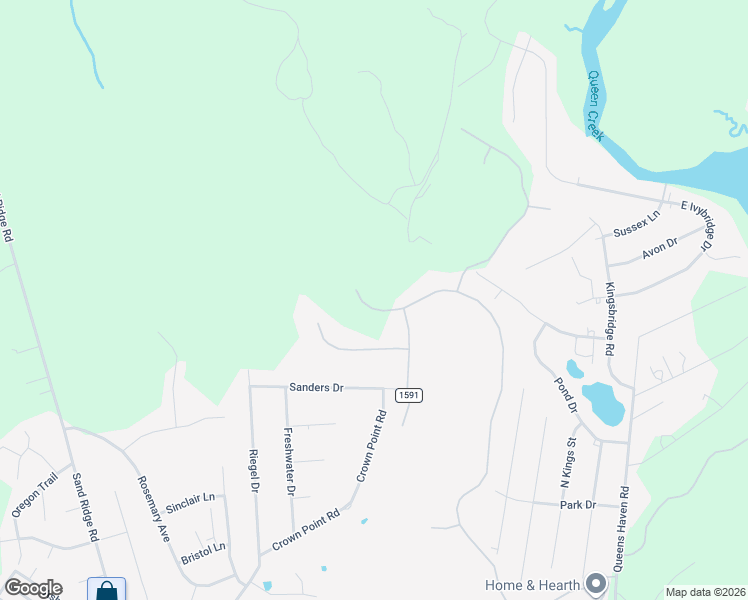 map of restaurants, bars, coffee shops, grocery stores, and more near 396 Inverness Drive in Hubert