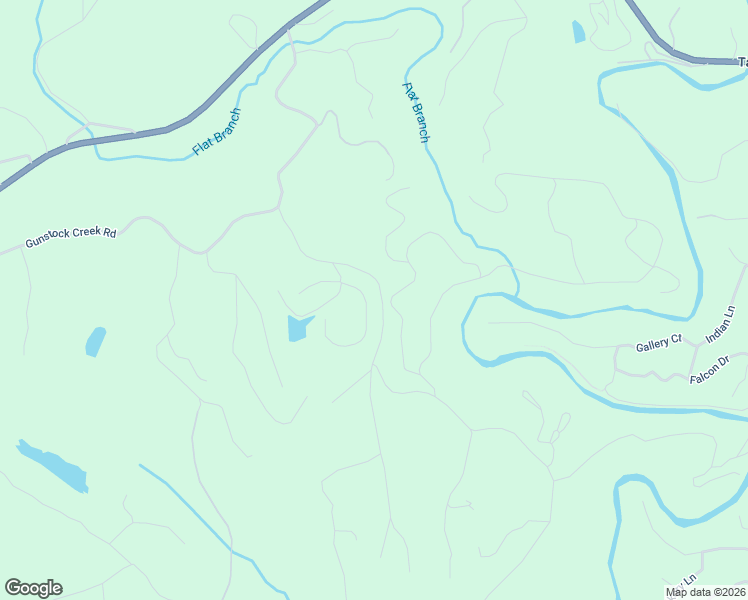 map of restaurants, bars, coffee shops, grocery stores, and more near 360 Hicks Ford Road in Ellijay
