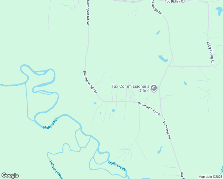 map of restaurants, bars, coffee shops, grocery stores, and more near 984 Davenport Road Southwest in Dalton