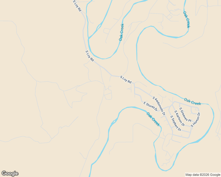 map of restaurants, bars, coffee shops, grocery stores, and more near 2495 S Sexton Ranch Rd in Cornville