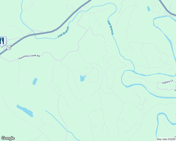 map of restaurants, bars, coffee shops, grocery stores, and more near 59 Holly Ridge in Ellijay