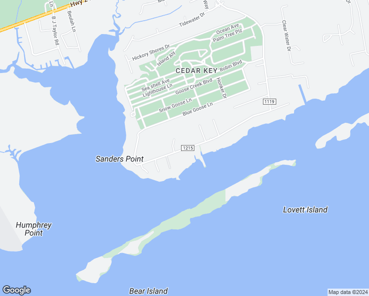 map of restaurants, bars, coffee shops, grocery stores, and more near 282 Live Oak Road in Newport