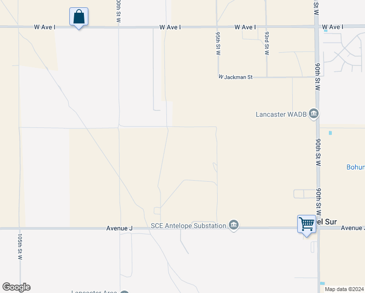 map of restaurants, bars, coffee shops, grocery stores, and more near in Quartz Hill