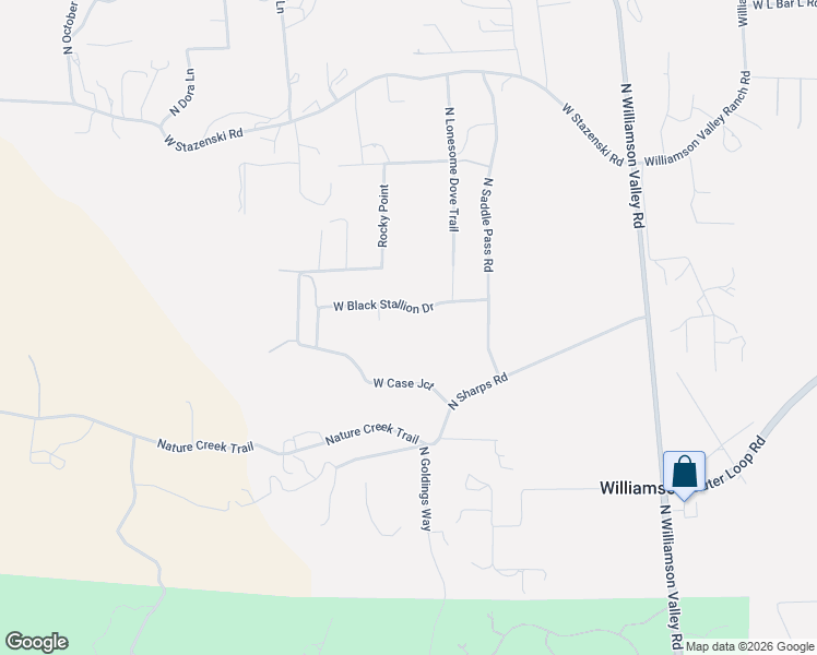 map of restaurants, bars, coffee shops, grocery stores, and more near 4789 West Black Stallion Drive in Prescott