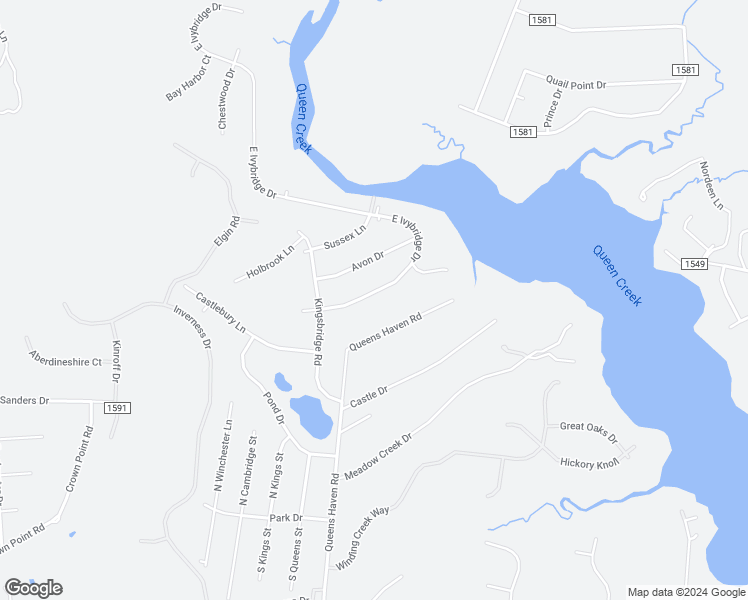 map of restaurants, bars, coffee shops, grocery stores, and more near 114 East Ivybridge Drive in Hubert