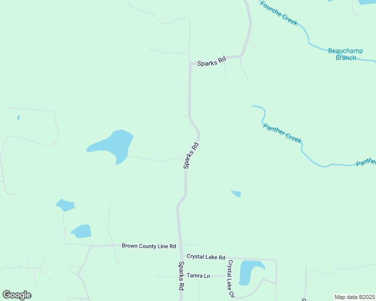 map of restaurants, bars, coffee shops, grocery stores, and more near 7599 Sparks Road in Little Rock