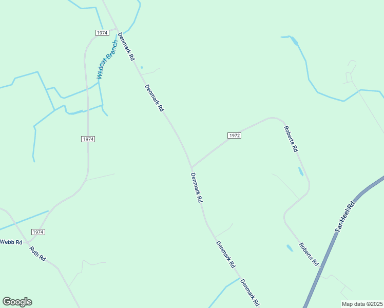 map of restaurants, bars, coffee shops, grocery stores, and more near 926 Denmark Road in Lumberton