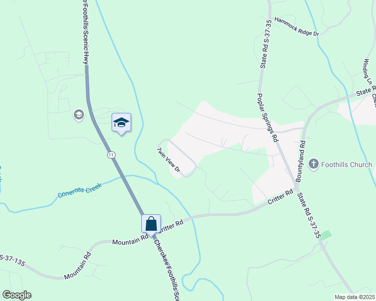 map of restaurants, bars, coffee shops, grocery stores, and more near 442 Twin View Drive in Westminster
