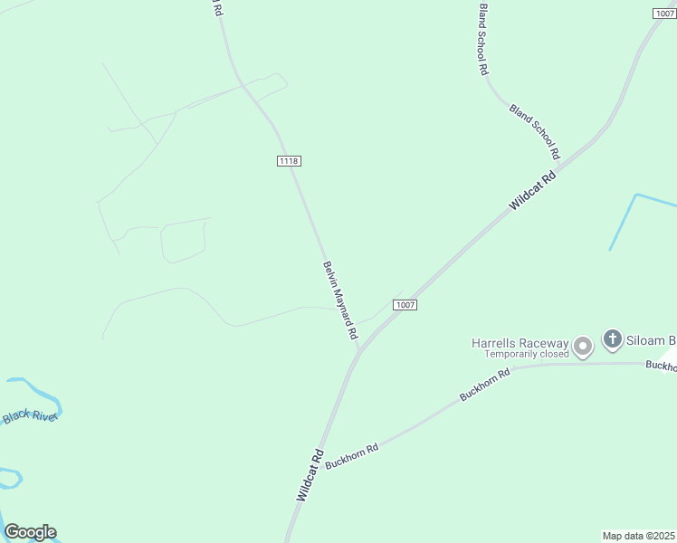 map of restaurants, bars, coffee shops, grocery stores, and more near 1972 Belvin Maynard Road in Harrells