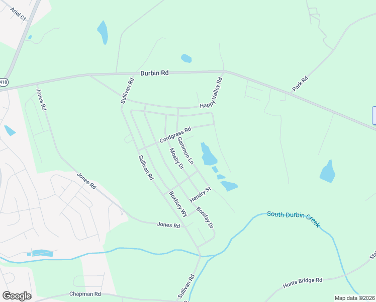 map of restaurants, bars, coffee shops, grocery stores, and more near 319 Gammon Lane in Fountain Inn