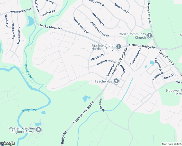 map of restaurants, bars, coffee shops, grocery stores, and more near in Simpsonville