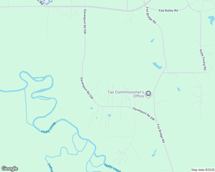 map of restaurants, bars, coffee shops, grocery stores, and more near 988 Davenport Road Southwest in Dalton