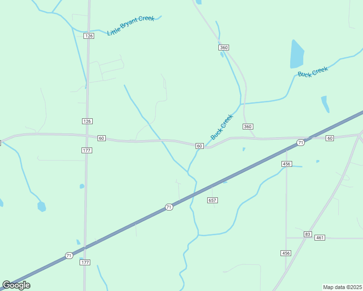 map of restaurants, bars, coffee shops, grocery stores, and more near 9683 Al Highway 40 in Henagar