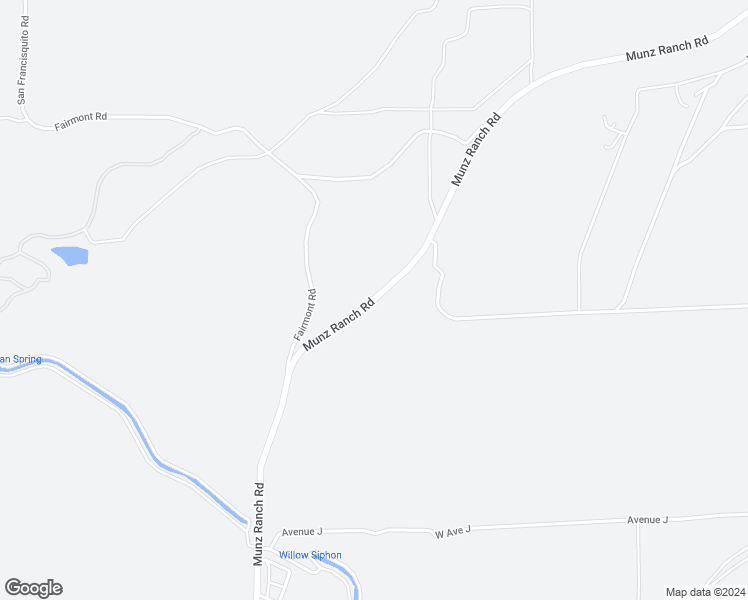 map of restaurants, bars, coffee shops, grocery stores, and more near Munz Ranch Road in Del Sur