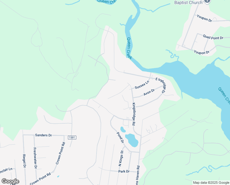 map of restaurants, bars, coffee shops, grocery stores, and more near 183 Kingsbridge Road in Hubert