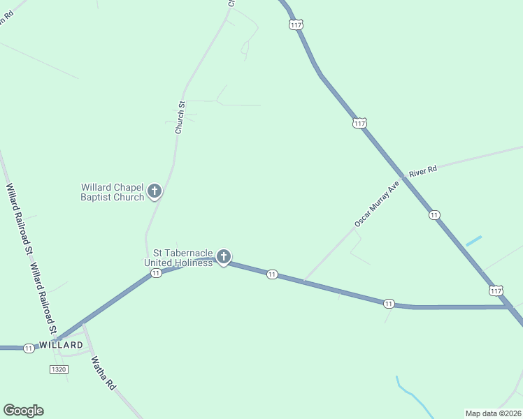 map of restaurants, bars, coffee shops, grocery stores, and more near 9301 North Carolina 11 South in Pender County