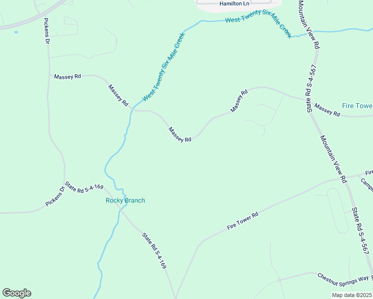 map of restaurants, bars, coffee shops, grocery stores, and more near 1441 Massey Road in Pendleton