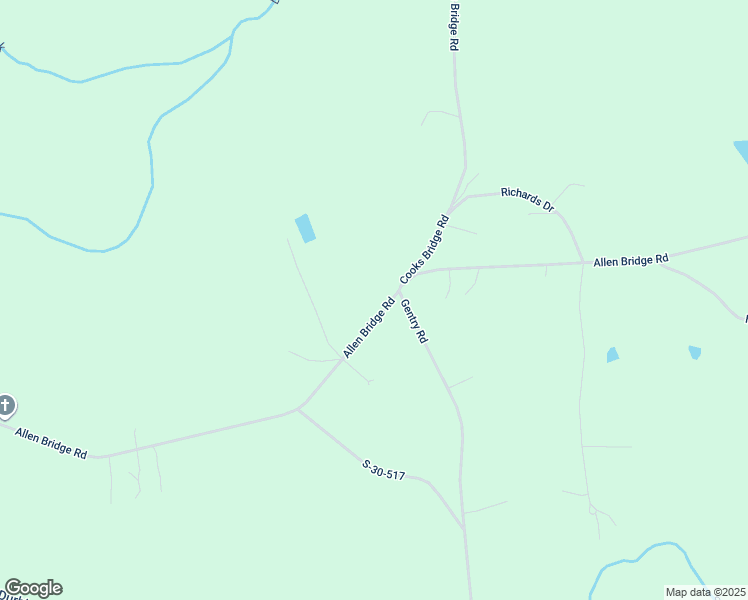 map of restaurants, bars, coffee shops, grocery stores, and more near 4120 Allen Bridge Road in Fountain Inn