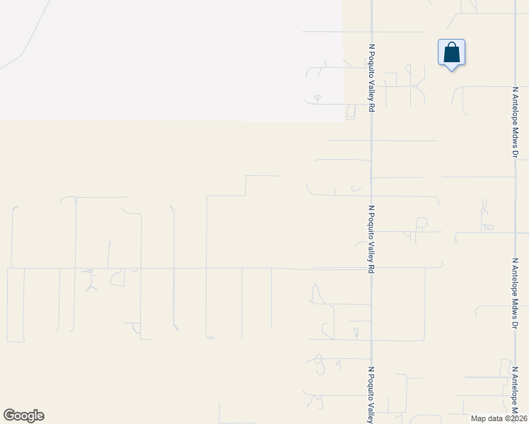 map of restaurants, bars, coffee shops, grocery stores, and more near North Montana Way in Prescott Valley