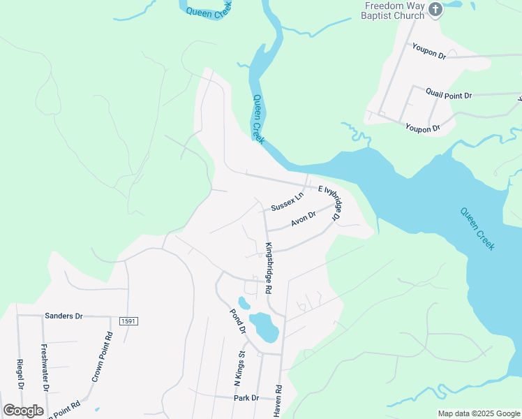 map of restaurants, bars, coffee shops, grocery stores, and more near 183 Kingsbridge Road in Hubert