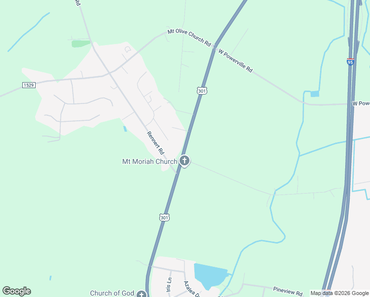 map of restaurants, bars, coffee shops, grocery stores, and more near 9801 U.S. 301 in Lumberton