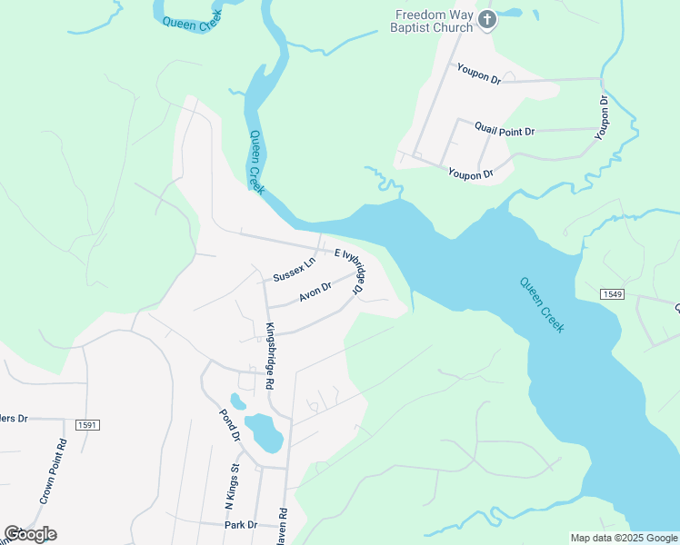 map of restaurants, bars, coffee shops, grocery stores, and more near 145 Avon Drive in Hubert