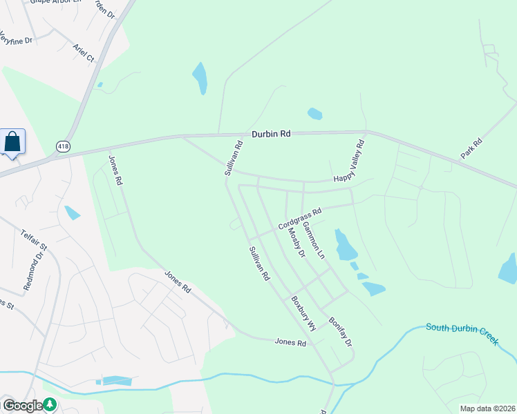 map of restaurants, bars, coffee shops, grocery stores, and more near in Fountain Inn