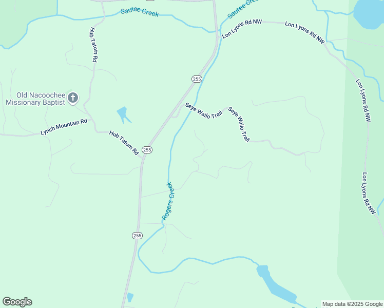 map of restaurants, bars, coffee shops, grocery stores, and more near 159 Rather Hill Trail in Clarkesville