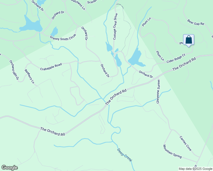 map of restaurants, bars, coffee shops, grocery stores, and more near 165 Imperial Court in Clarkesville