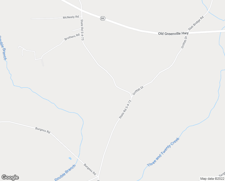 map of restaurants, bars, coffee shops, grocery stores, and more near 305 Griffith Drive in Liberty