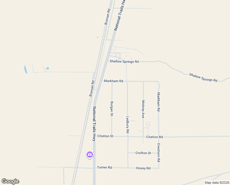 map of restaurants, bars, coffee shops, grocery stores, and more near 24589 Burgan Street in San Bernardino County