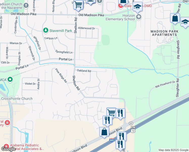 map of restaurants, bars, coffee shops, grocery stores, and more near 333 Autumn Lane in Madison
