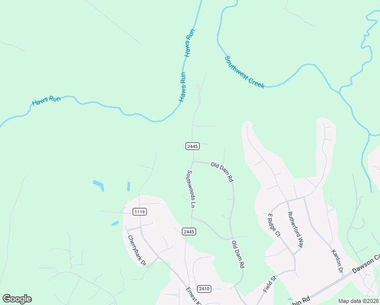 map of restaurants, bars, coffee shops, grocery stores, and more near 223 Southwoods Lane in Jacksonville