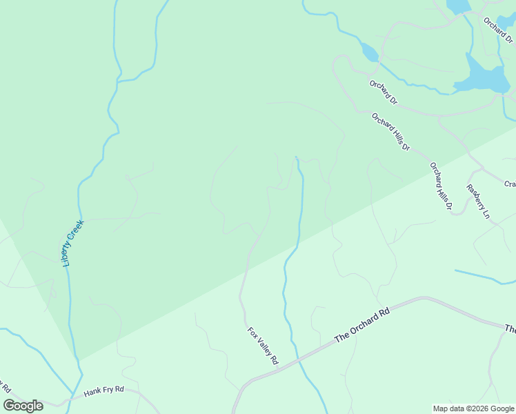 map of restaurants, bars, coffee shops, grocery stores, and more near 1031 Fox Valley Road in Clarkesville