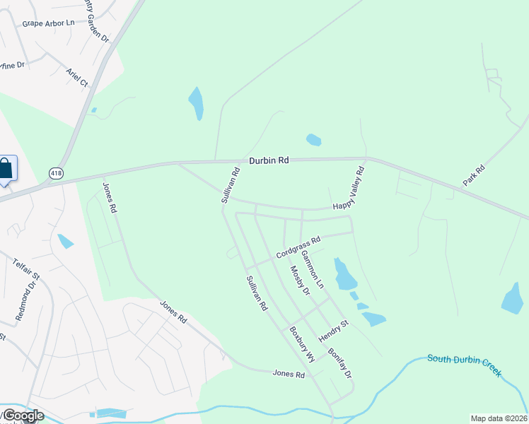 map of restaurants, bars, coffee shops, grocery stores, and more near in Fountain Inn