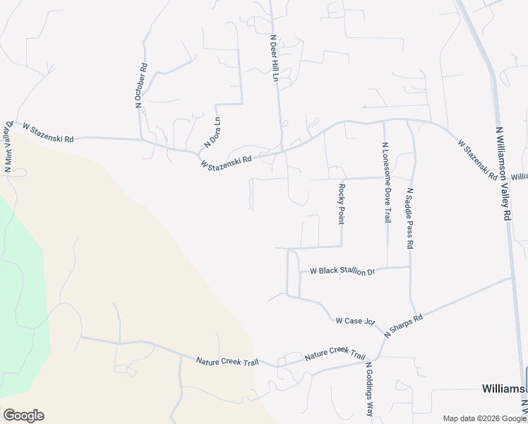 map of restaurants, bars, coffee shops, grocery stores, and more near 10901 North Deer Hill Lane in Prescott