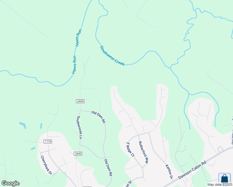 map of restaurants, bars, coffee shops, grocery stores, and more near 258 Rutherford Way in Jacksonville
