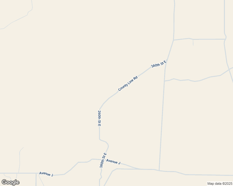 map of restaurants, bars, coffee shops, grocery stores, and more near 260th Street East in Lancaster