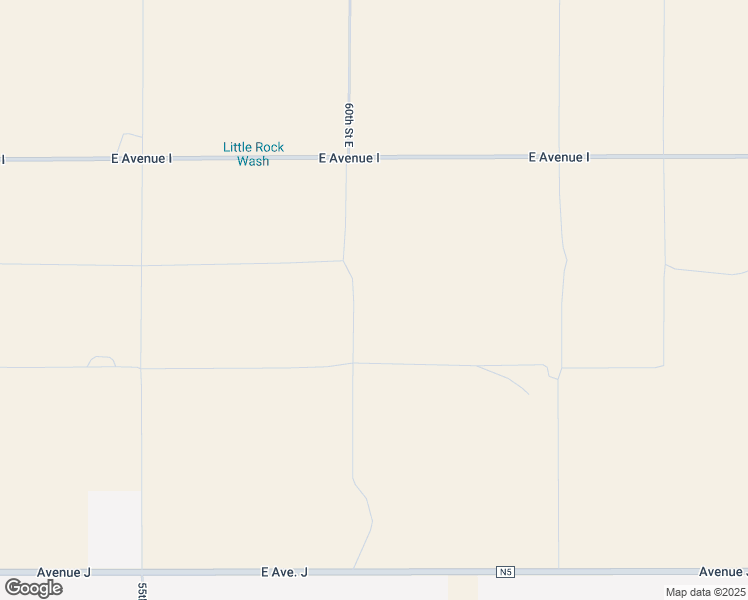 map of restaurants, bars, coffee shops, grocery stores, and more near 60th Street East in Lancaster