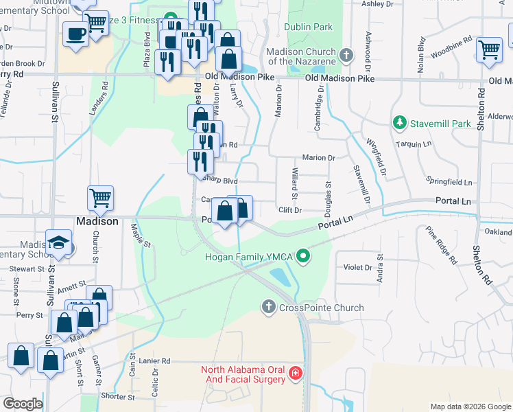 map of restaurants, bars, coffee shops, grocery stores, and more near 401 Gilmore Street in Madison