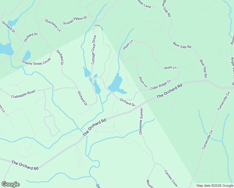 map of restaurants, bars, coffee shops, grocery stores, and more near 234 Orchard Drive in Clarkesville