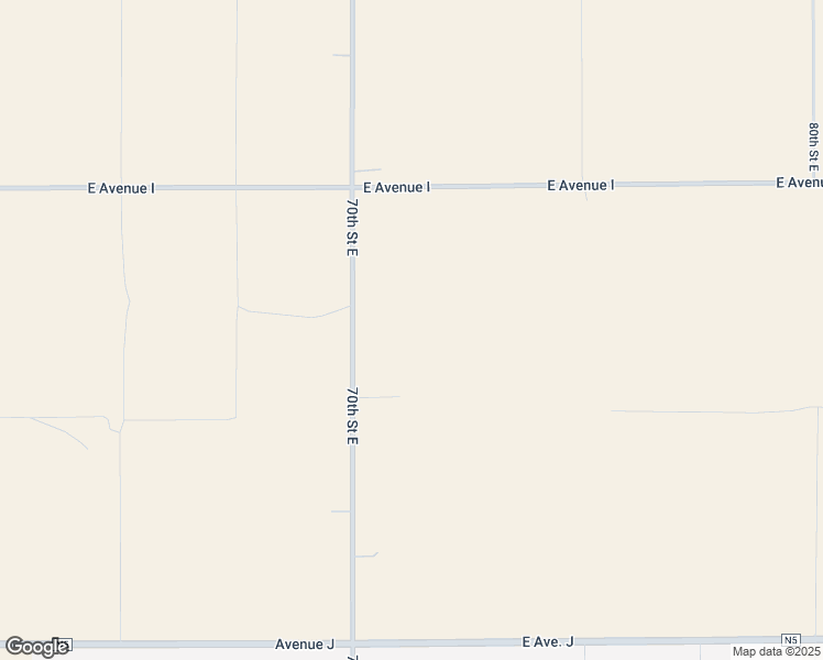 map of restaurants, bars, coffee shops, grocery stores, and more near 70 East Avenue I in Lancaster