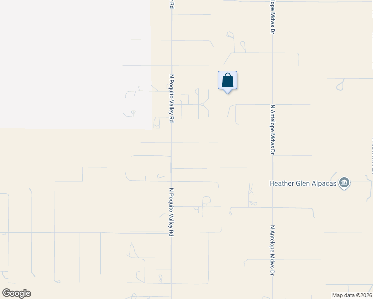 map of restaurants, bars, coffee shops, grocery stores, and more near 10400 Poquito Valley Road in Prescott Valley