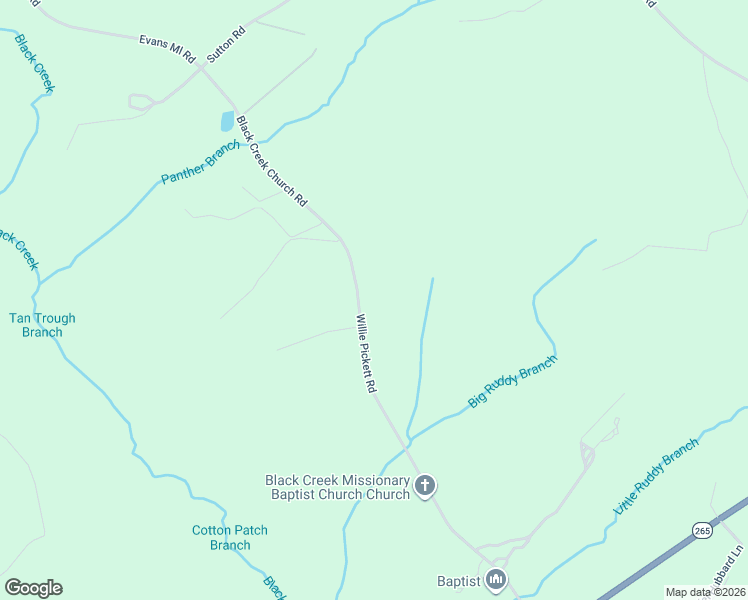 map of restaurants, bars, coffee shops, grocery stores, and more near Willie Pickett Road in Mount Croghan