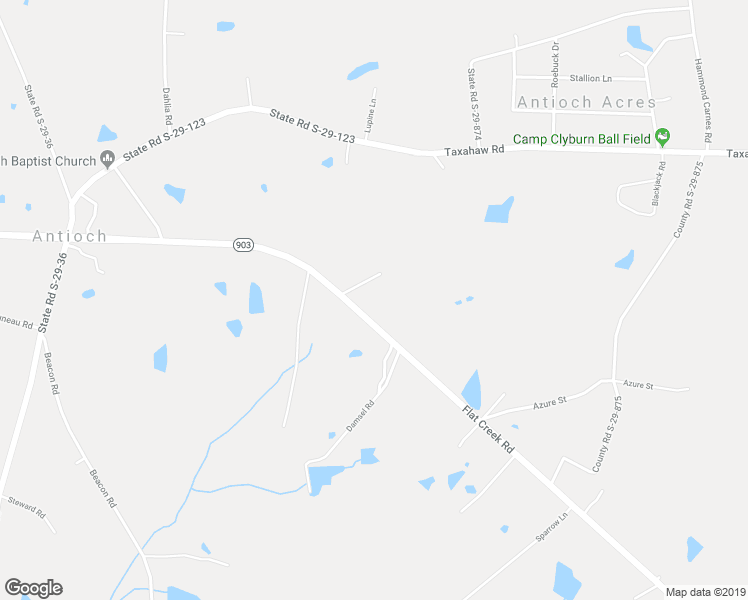 map of restaurants, bars, coffee shops, grocery stores, and more near 3397 Flat Creek Road in Lancaster